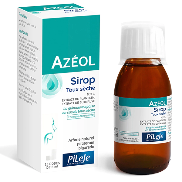PILEJE AZEOL SIROP TOUX SECHE 75ML