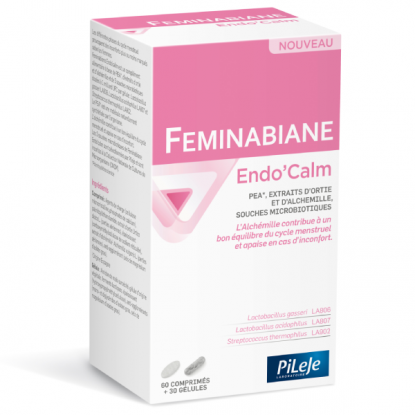 PILEJE FEMINABIANE ENDO CALM 60 COMPRIMES 30 GELULES