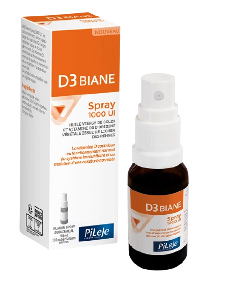PILEJE VITAMINED D3 BIANE 1000UI SPRAY 20ML
