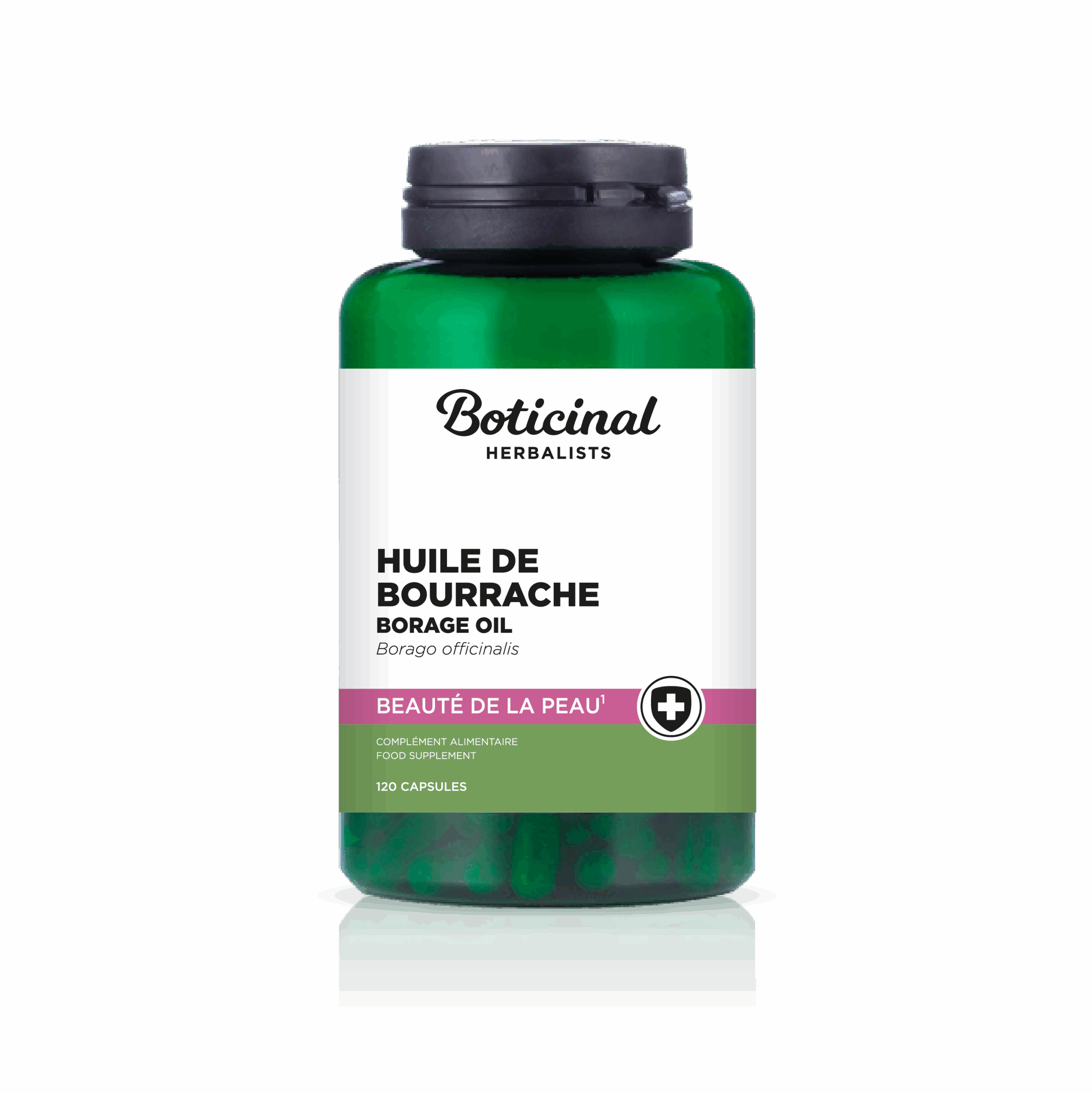 POWERSANTE HUILE DE BOURRACHE ONAGRE BIO 120 CAPSULES