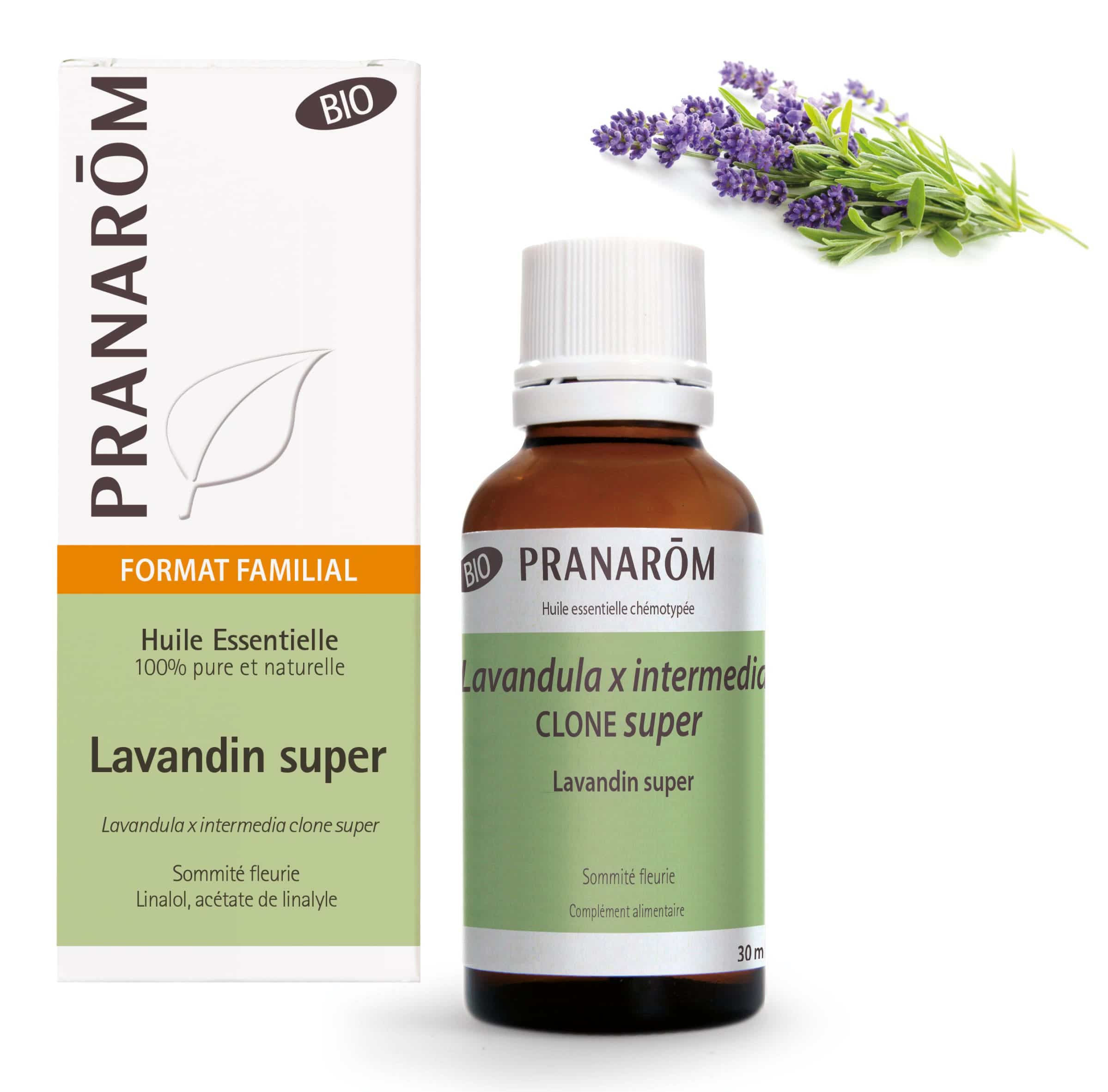 PRANAROM HUILE ESENTIELLE DE LAVANDIN BIO 30ML PRANAROM