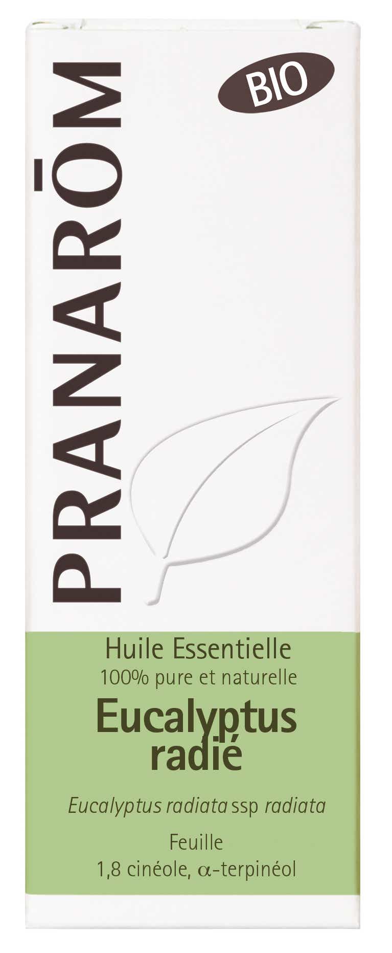 PRANAROM HUILE ESSENTIELLE EUCALYPTUS RADIE BIO 10 ML