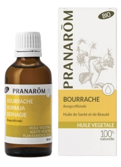 PRANAROM HUILES BOURRACHE HUILE VEGETALE VIERGE50ML