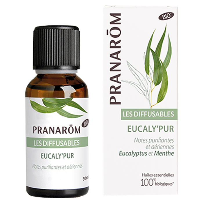 PRANAROM LES DIFFUSABLES HUILE ESSENTIELLE EUCALY PUR BIO 30ML
