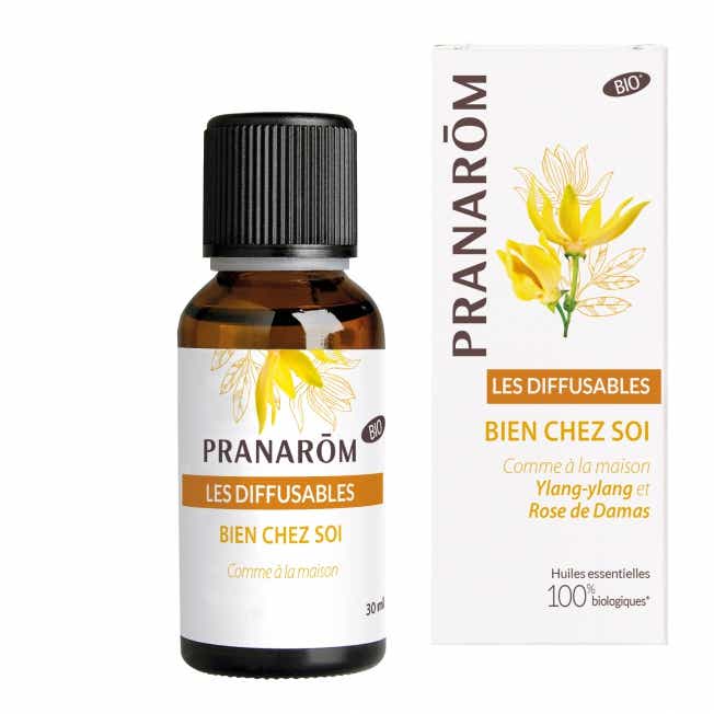PRANAROM LES DIFFUSABLES MELANGE D HUILES ESSENTIELLES BIEN CHEZ SOI BIO 30ML