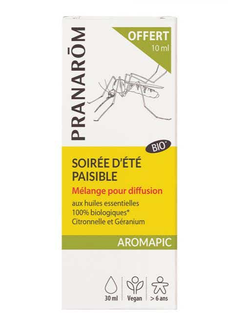PRANAROM MELANGE POUR DIFFUSION SOIREE D ETE BIO 30ML