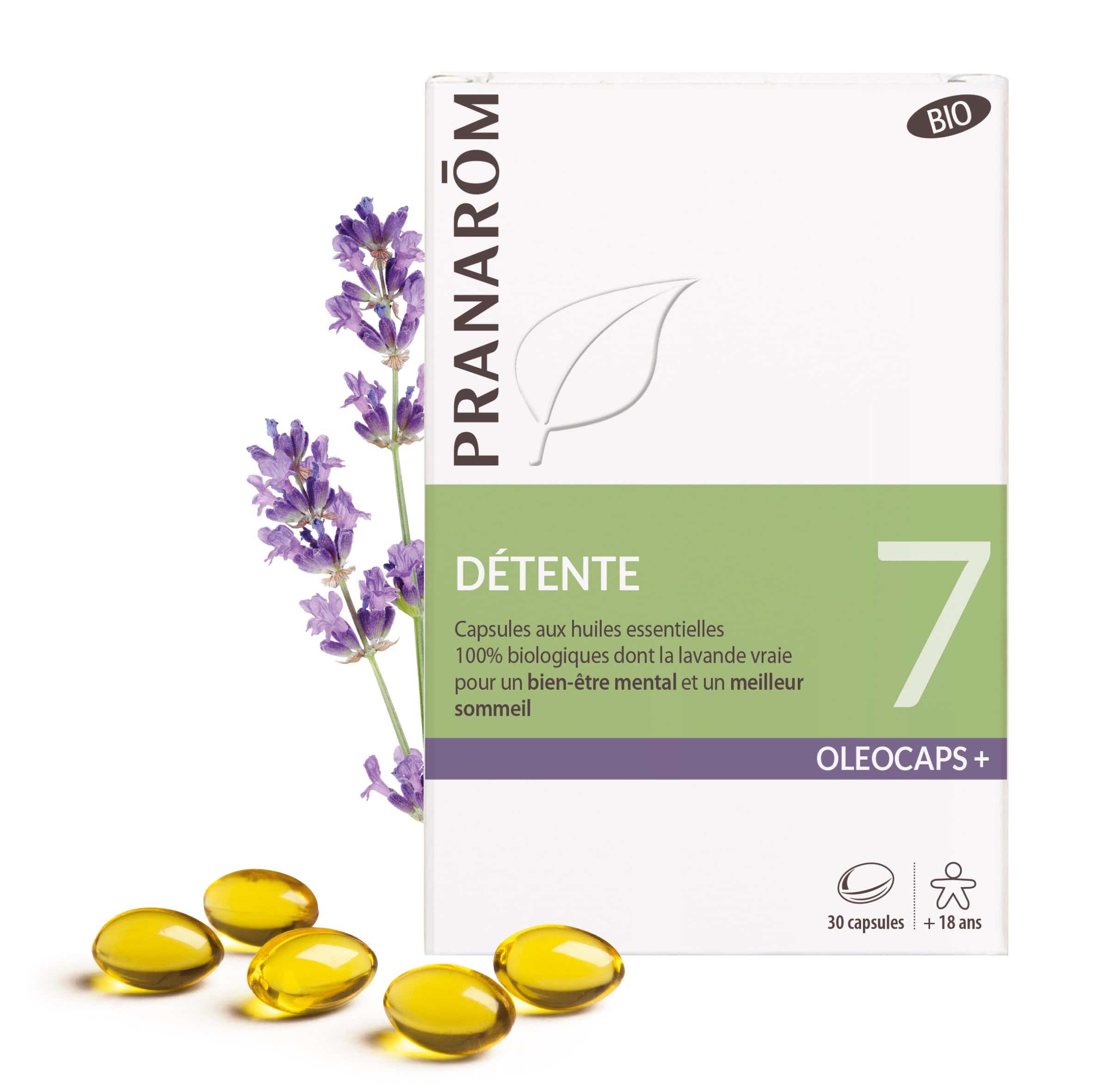 PRANAROM OLEOCAPS 7 CAPSULES SOMMEIL STRESS PASSAGER 30