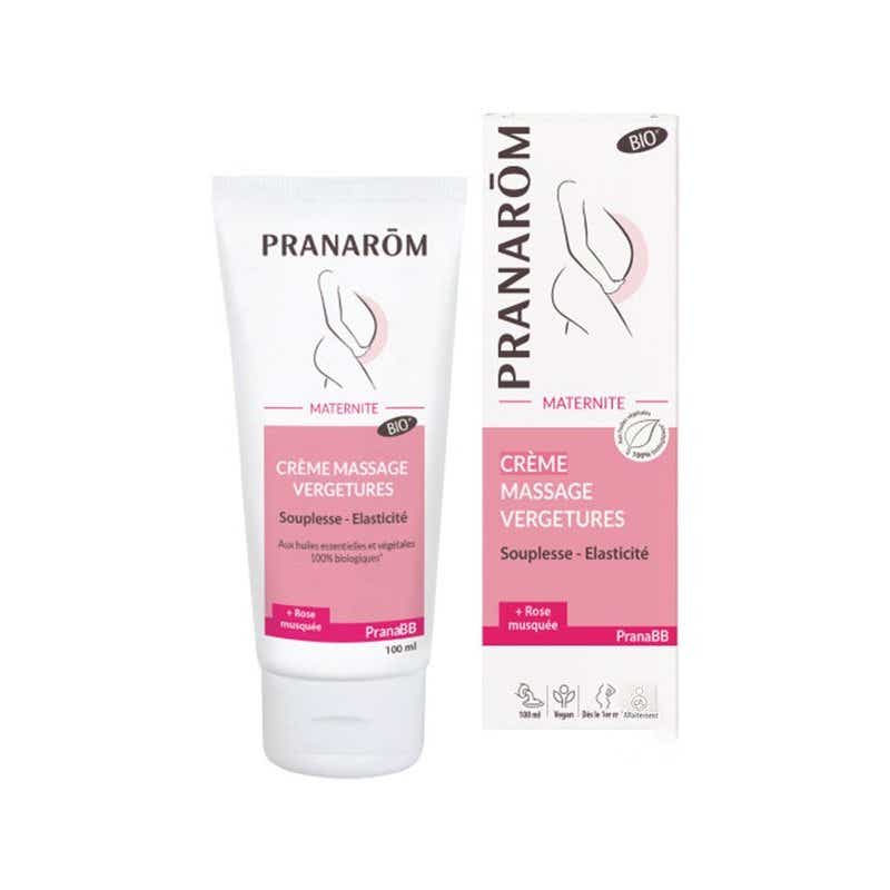 PRANAROM PRANABB MATERNITE CREME MASSAGE VERGETURES BIO 100ML