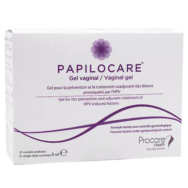 PROCARE HEALTH PAPILOCARE GEL VAGINAL 21 UNIDOSES DE 5ML