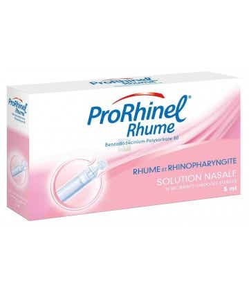 PRORHINEL RHUME SOLUTION NASALE 20 UNIDOSES