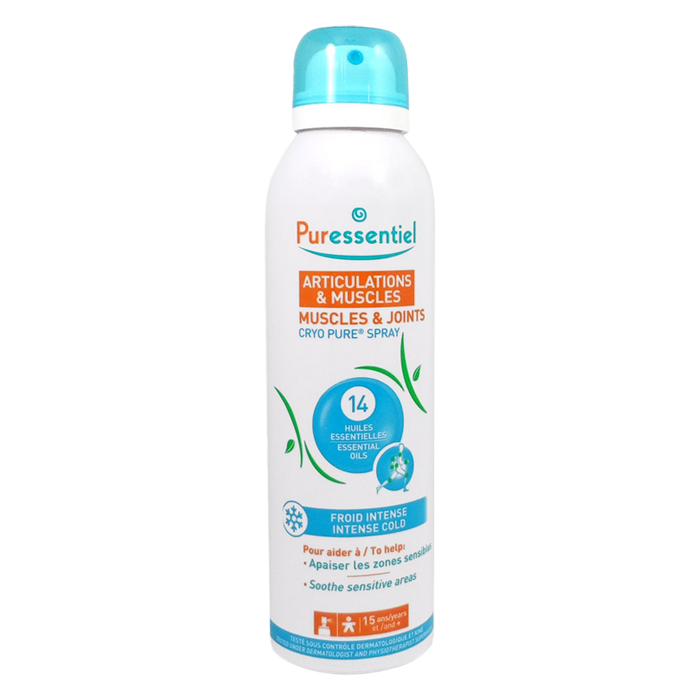 PURESSENTIEL ARTICULATIONS ET MUSCLES SPRAY CRYO PURE 150ML
