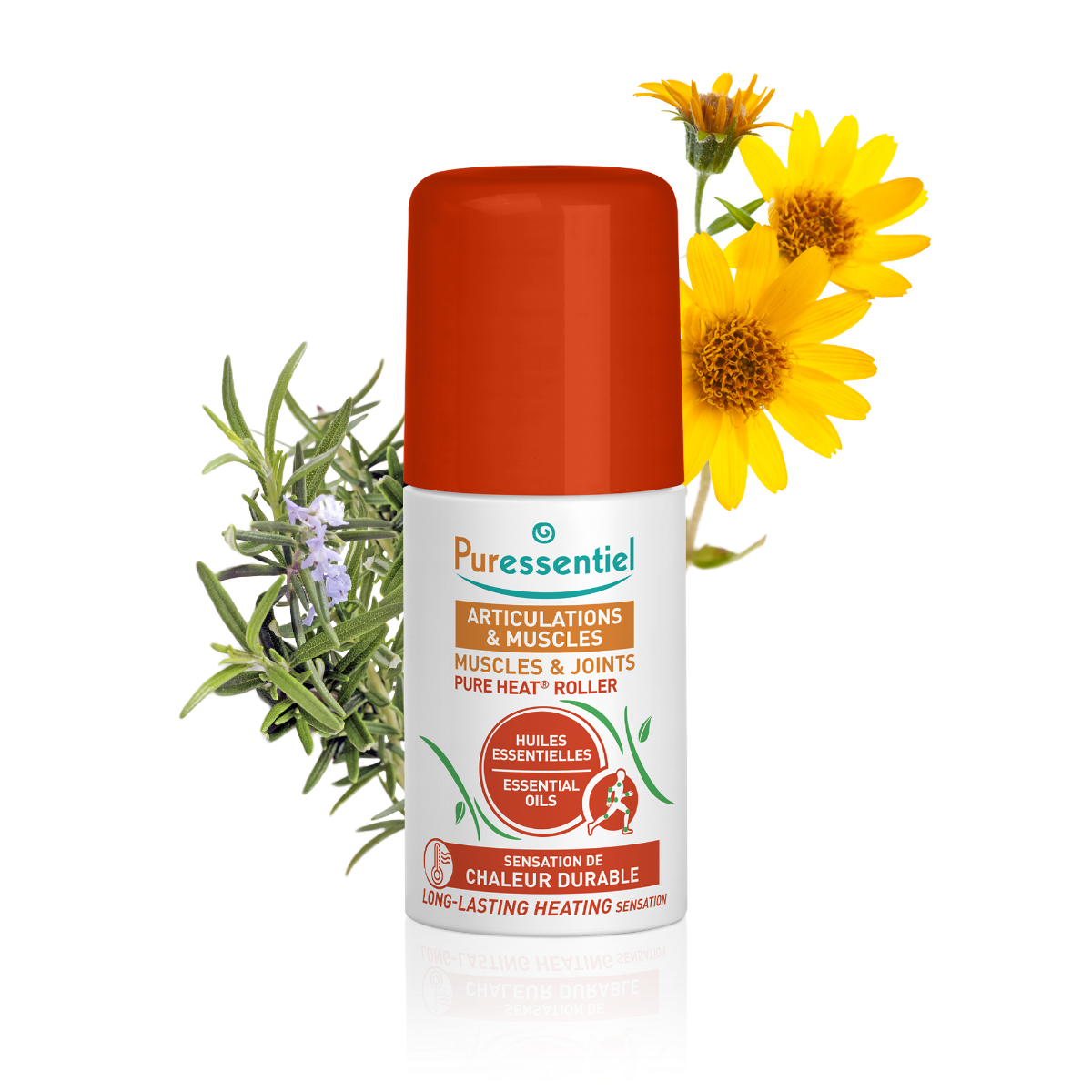 PURESSENTIEL ARTICULATIONS MUSCLES MUSCLES ET JOINTS PURE HEAT ROLLER 75ML