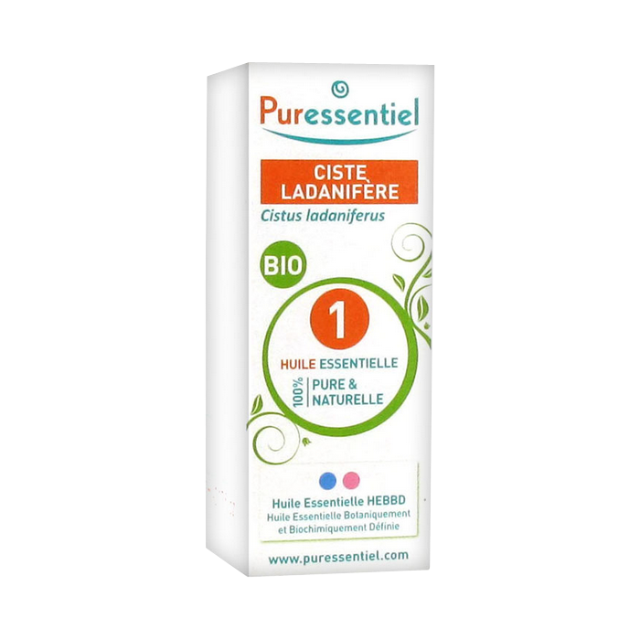 PURESSENTIEL HE HUILE ESSENTIELLE CISTE LADANIFERE BIO 5 ML