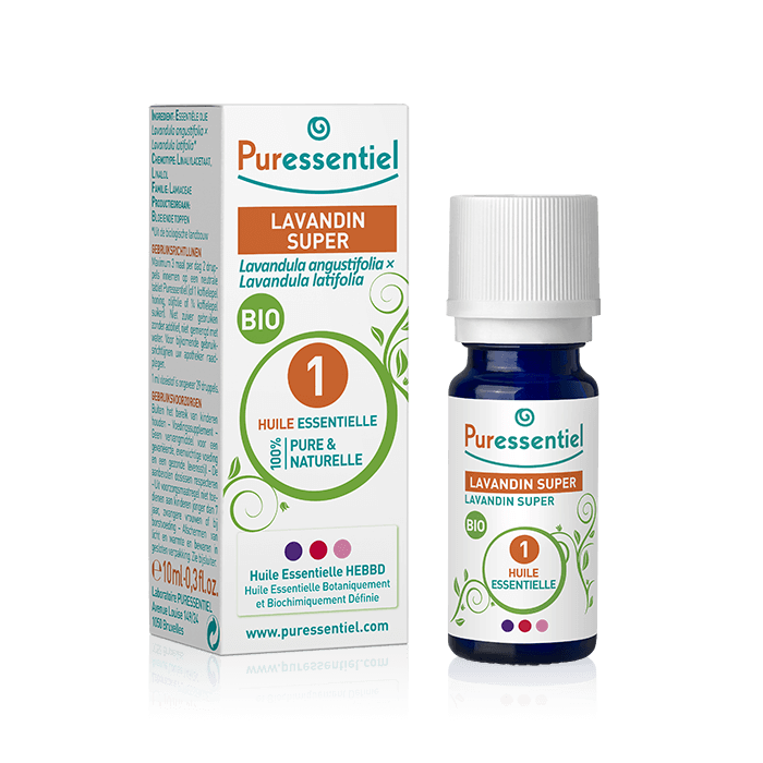 PURESSENTIEL HE HUILE ESSENTIELLE LAVANDIN SUPER BIO 10 ML