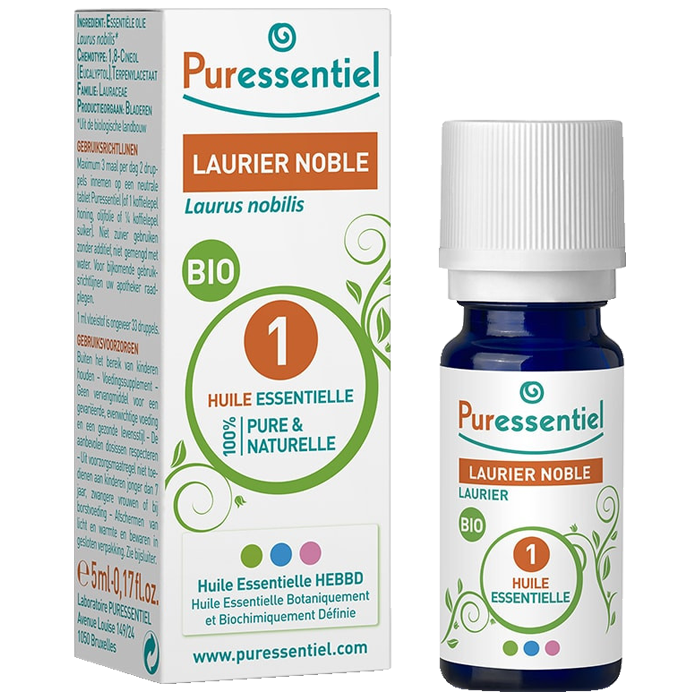 PURESSENTIEL HUILE ESSENTIELLE LAURIER NOBLE BIO 5ML