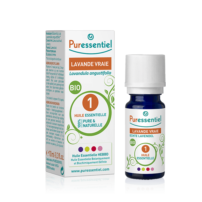 PURESSENTIEL HUILE ESSENTIELLE LAVANDE VRAIE BIO 10 ML