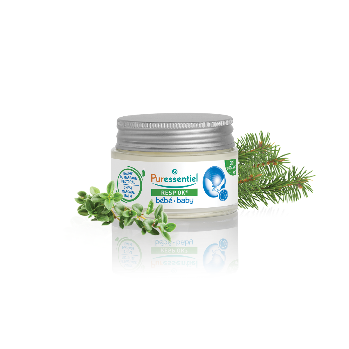 PURESSENTIEL RESP OK BAUME DE MASSAGE PECTORAL BEBE 30ML