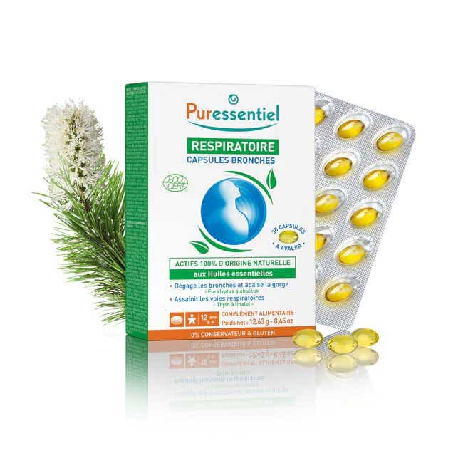 PURESSENTIEL RESPIRATOIRE CAPSULES BRONCHES 30 CAPSULES