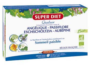 QUATUOR SOMMEIL PAISIBLE 20 AMPOULES
