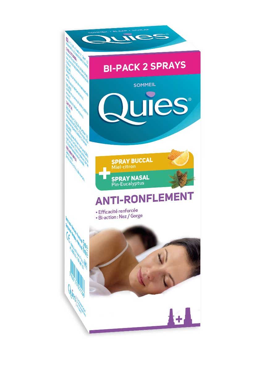 QUIES BI PACK ANTI RONFLEMENT 85ML