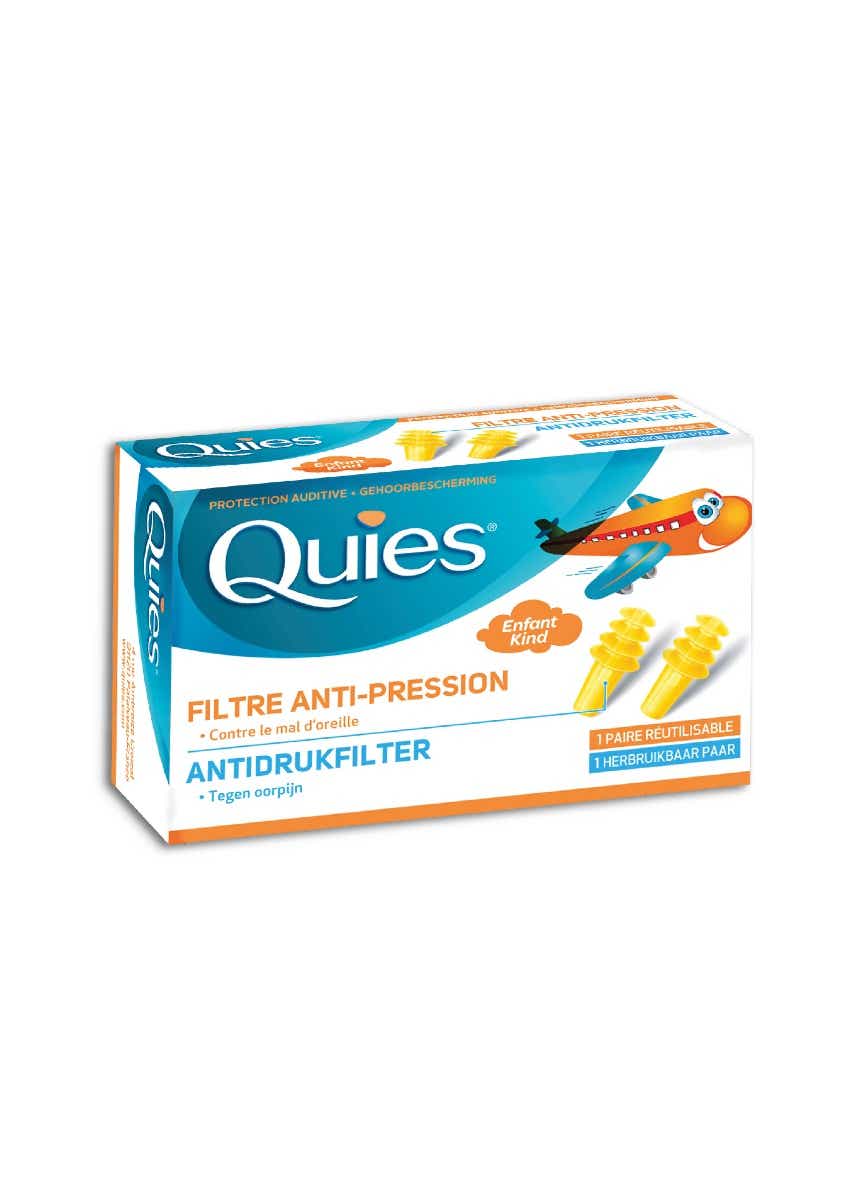 QUIES PROTECTION AUDITIVE SPECIAL AVION ENFANT 1 PAIRE