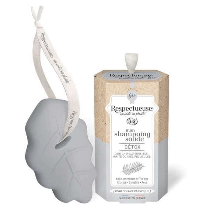 RESPECTUEUSE SHAMPOING SOLIDE DETOX BIO 75G