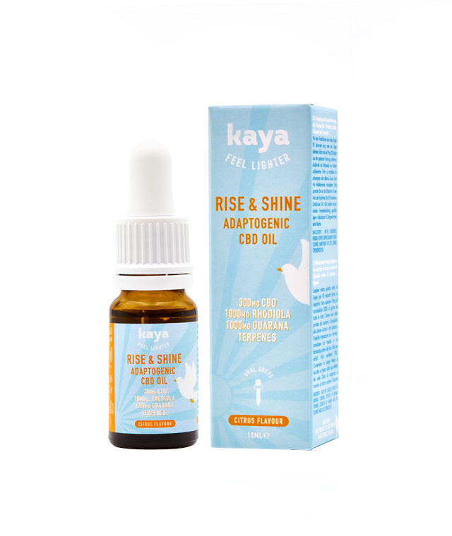 RISE SHINE HUILE ADAPTOGENE 3 CBD 10ML