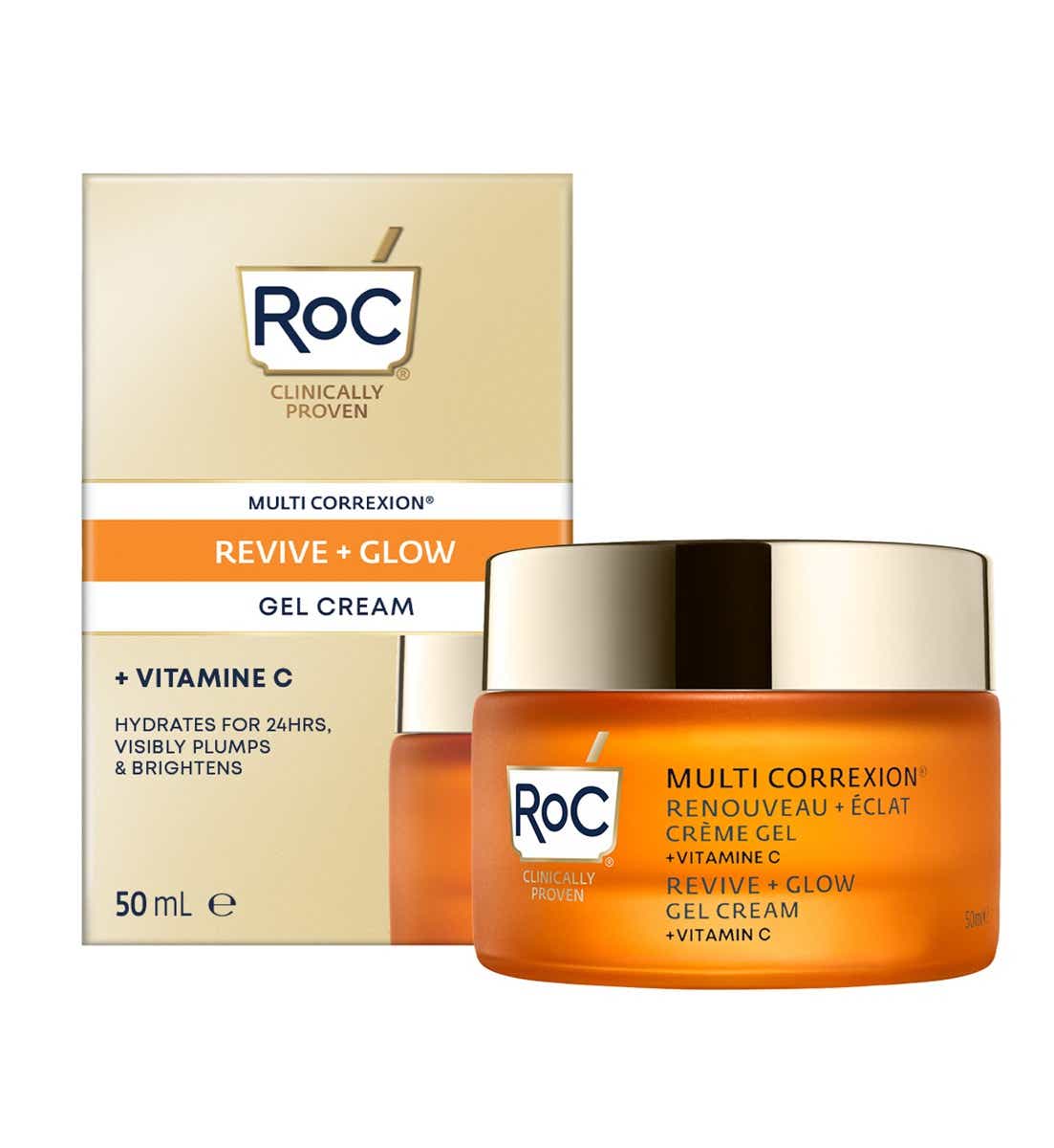 ROC MULTI CORREXIONR RENOUVEAU ECLAT CREME GEL 50ML