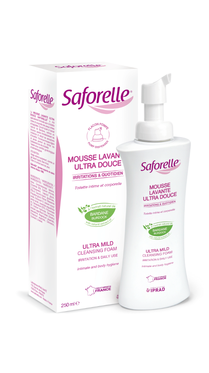 SAFORELLE MOUSSE LAVANTE ULTRA DOUCE 250ML