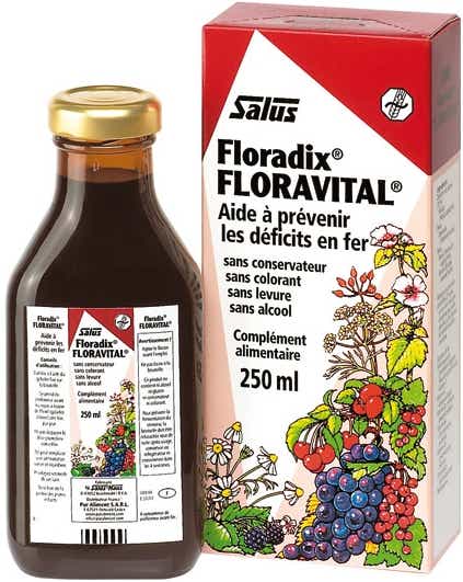 SALUS FLORADIX FLORAVITAL SANS GLUTEN 250ML
