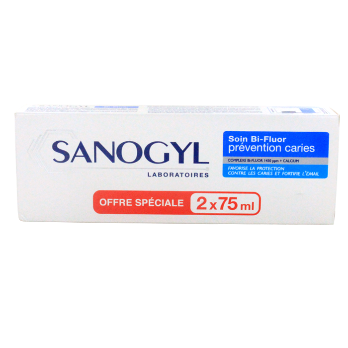 SANOGYL BI FLUOR SOIN PREVENTION CARIES 75ML