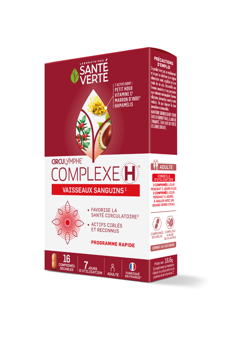 SANTE VERTE CIRCULYMPHE COMPLEXE H 16 COMPRIMES