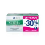 SAUGELLA COTTON TOUCH SERVIETTES EXTRA FINES AVEC AILETTES NUIT 2X12 SERVIETTES