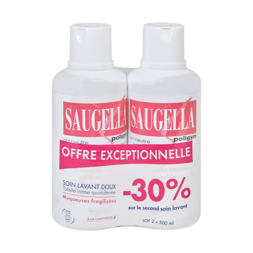 SAUGELLA SOIN HYGIENE INTIME POLIGYN 2X500ML