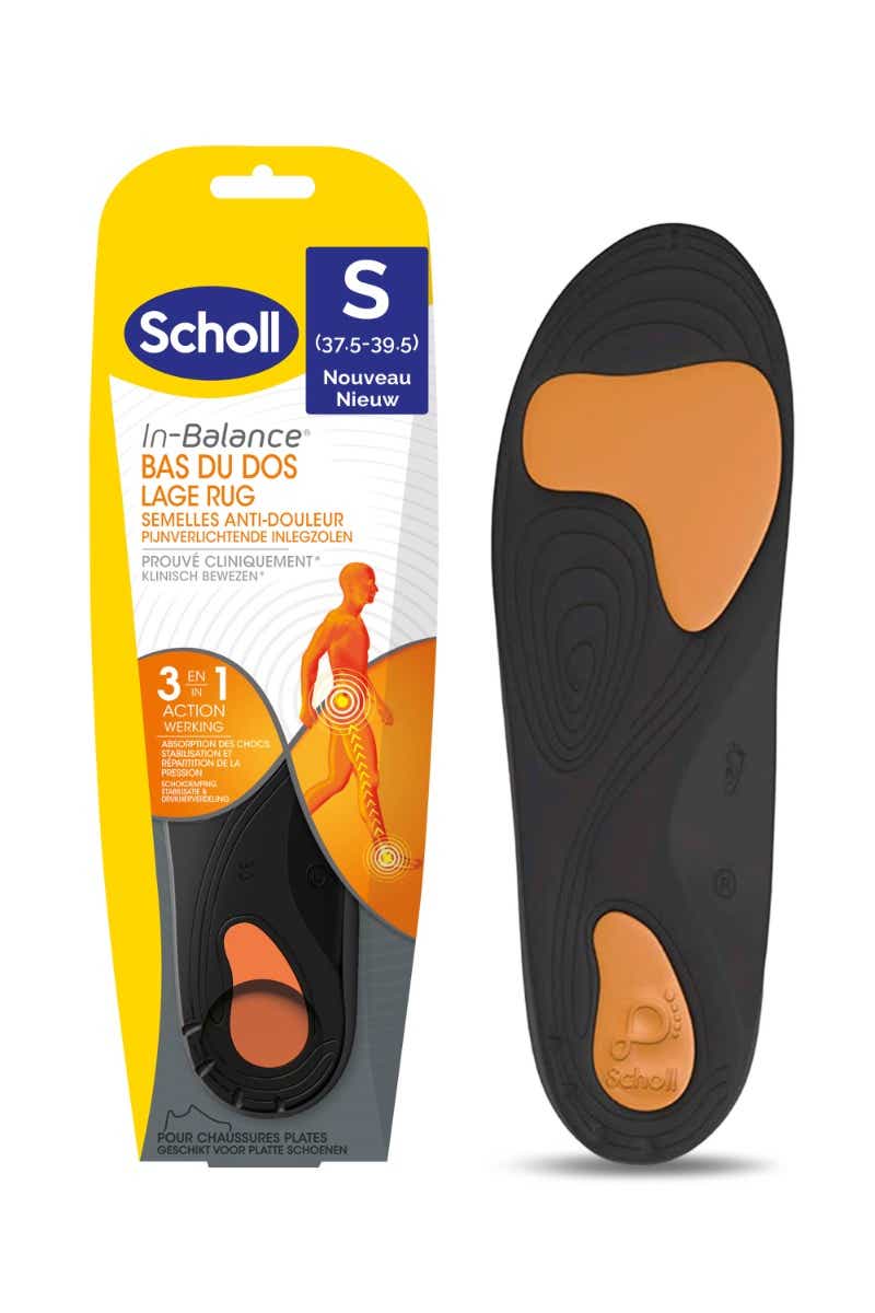 SCHOLL IN BALANCE SEMELLES ANTI DOULEUR BAS DU DOS TAILLE S 37 A 39 5 1 PAIRE