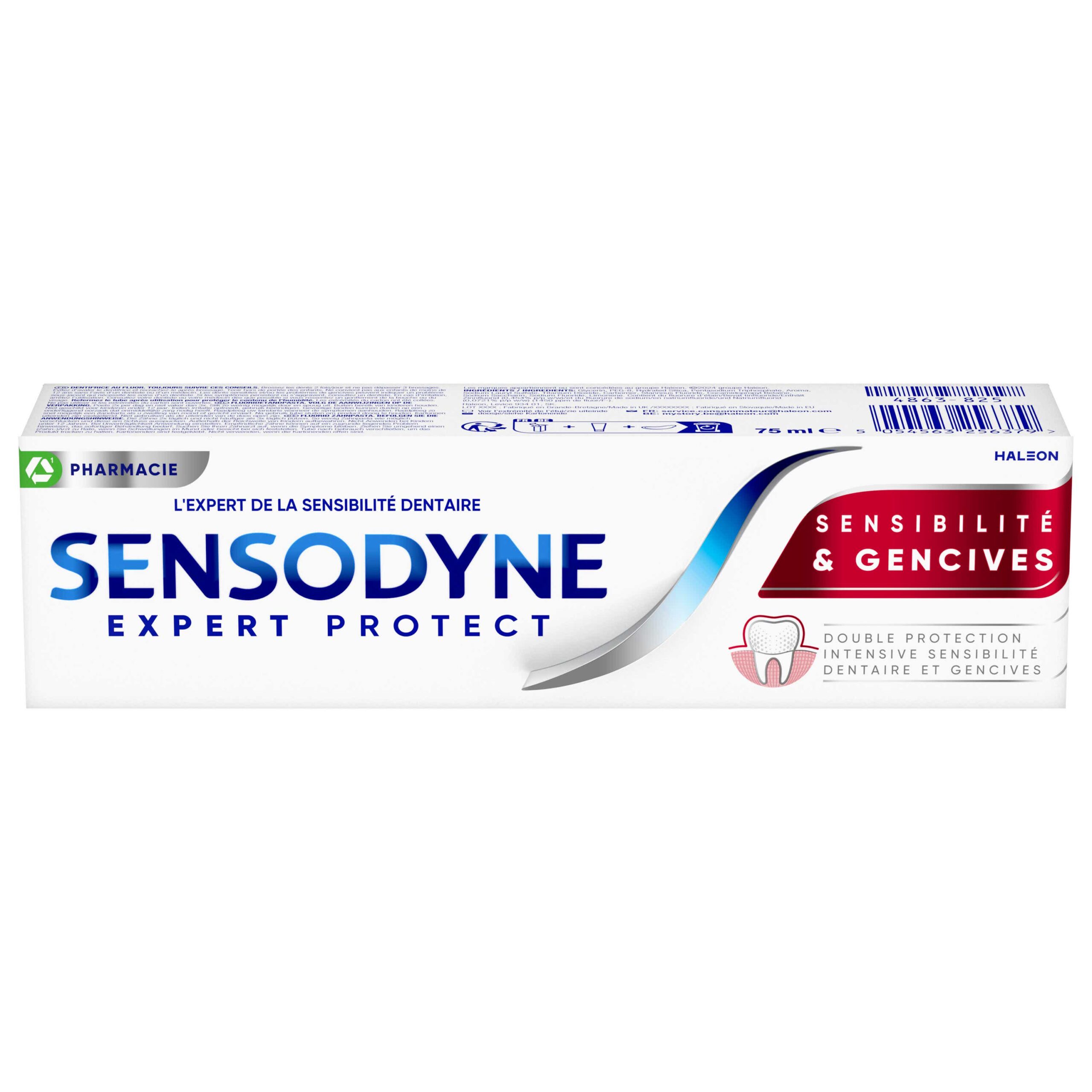 SENSODYNE DENTIFRICE SENSIBILITE ET GENCIVES 75ML