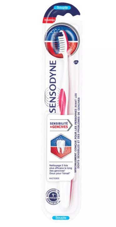 SENSODYNE SENSIBILITE GENCIVES BROSSE A DENTS SOUPLE