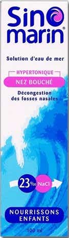 SINOMARIN SOLUTION D EAU DE MER BEBES ET ENFANTS 100ML