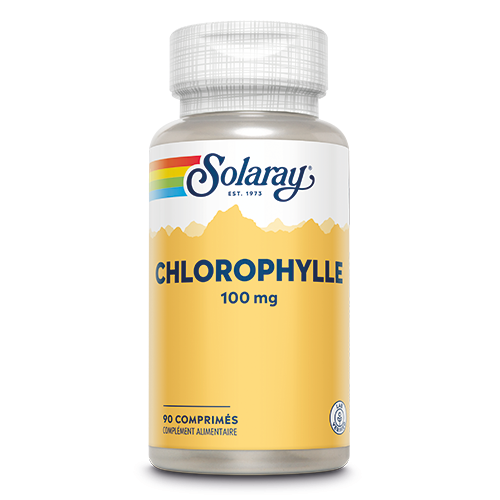 SOLARAY CHLOROPHYLLE 100MG 90 COMPRIMES