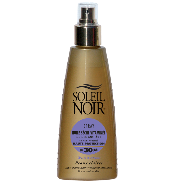 SOLEIL NOIR SPRAY HUILE SECHE VITAMINEE SPF 30 150ML