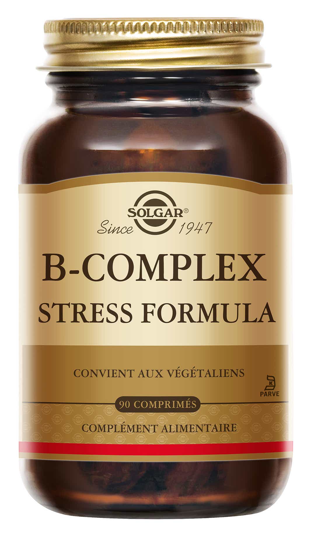SOLGAR B COMPLEXE STRESS FORMULA 90 COMPRIMES
