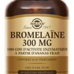 SOLGAR BROMELAINE 300 MG 60 GELULES