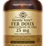 SOLGAR GENTLE IRON FER DOUX 25MG 90 GELULES