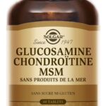 SOLGAR GLUCOSAMINE CHONDROITINE MSM 60 COMPRIMES