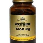 SOLGAR LECITHINE 1360MG 100 SOFTGELS