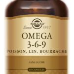 SOLGAR OMEGA 3 6 9 POISSON LIN BOURRACHE 60 CAPSULES