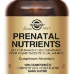 SOLGAR PRENATAL NUTRIENTS 120 COMPRIMES