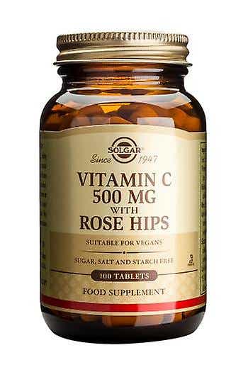 SOLGAR VITAMINE C AVEC ROSE HIPS 100 COMPRIMES