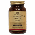 SOLGAR VITAMINE D3 400 UI 100 SOFGELS