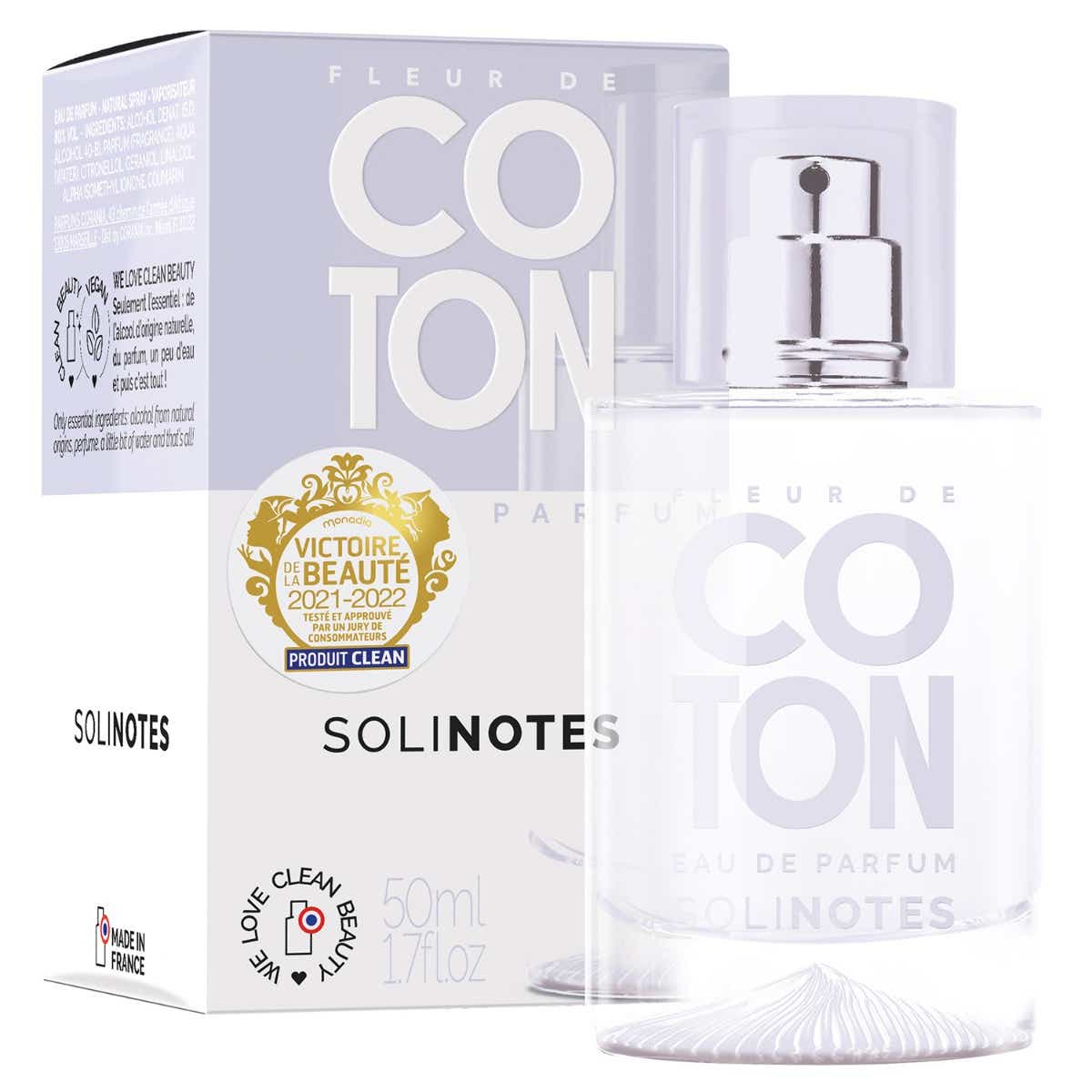 SOLINOTES EAU DE PARFUM FLEUR DE COTON 50ML